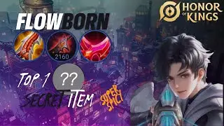 Honor of kings | SOLOQ  Flowborn MVP🔥 |  Best Item Build | Gameplay