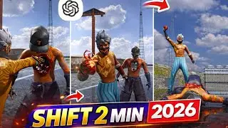 Free Fire 3D Reel Editing 😱 | Shift 2 Min Me Viral Edit 2026 🔥