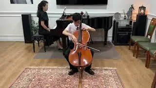 Camille SAINT-SA&Euml;NS  Cello Concerto No.2 in d-minor op.119  2.mov.(LEE SEJONG 이세종 11years old)