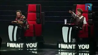 Pratik Khati / blind audition / voice of nepal season 4