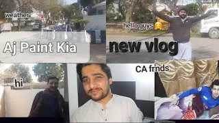 Aj paint kia | gesar khrab Hu gya 😔| AJ sun Bhi nikla 🤗😜| subscribe my YouTube channel ❤️🥰