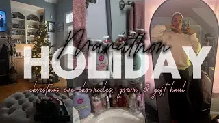 holiday marathon💕: christmas eve chronicles, grwm & gift haul. 