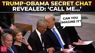 'Let's find a quiet place&hellip;': Trump-Obama chat at Carter funeral revealed; Harris' stare goes viral