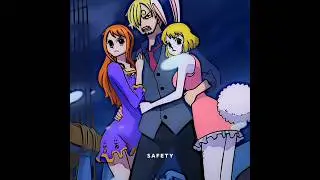SANJI HELPS NAMI AND CARROT ❤️