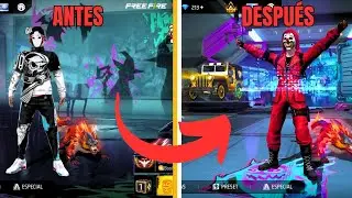 🔥CONVERTIR EL LOBBY DE FREE FIRE EN FREE FIRE MAX😳👈