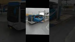 Bus simulator indonesia Gameplay Short | Bus Washing #bussid #newupdate #washing #shortsfeed