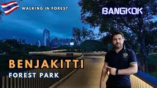 Explore the AMAZING Benjakitti Forest Park | Best Sports Park In Bangkok 🇹🇭 
