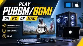 How To Play PUBGM/BGMI on PC & MAC in 2026 (100% Working)