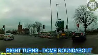 Watford driving test - dome roundabout