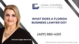 What Does a Florida Business Lawyer Do?