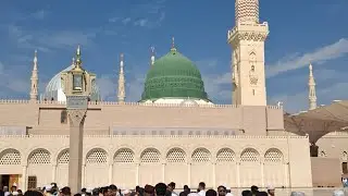 Juma ke namaz ada ke masjad nabve shareef ma