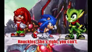 Sonic x FP Shorts: Team Sonic meets Team Lilac (by Drizzly Scroll)