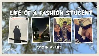 Life Of A Fashion Student In MSUB | Exhibition | vlog | Rama Nagdev