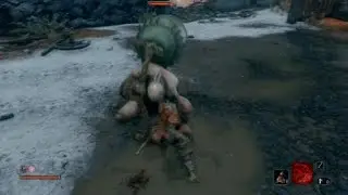 Sekiro&trade;: Shadows Die Twice Bell Ogre fight