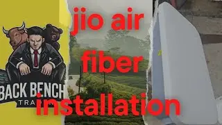 jio air fiber installation ☺️ || complete video
