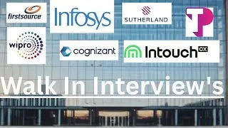 Walk In Interview✨ || mnc Hiring ✔️|| jobs Updates✨ || 2026 Updates 🔔