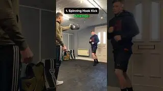 Brother tries taekwondo moves for the first time in 4 years 🤔