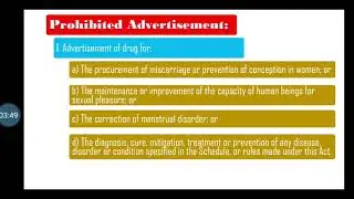 5 Drugs & Magic Remedies (Objectionable Advertisements) Act, 1954 & Rules 1955.