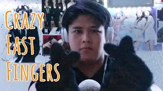 [ASMR] SUPER SPEEDY FAST FINGER FLUTTER SOUNDS