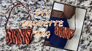 HOW TO MAKE A BAGUETTE BAG// SHOULDER PURSE BAG// Annavatarri