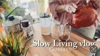 42 | Slow Life in Germany | Silent vlog | skincare routine | Aesthetic Vlog