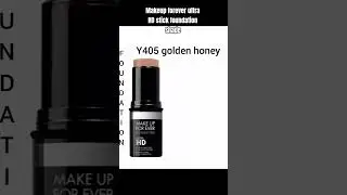 makeup forever ultra HD stick foundation shade #skincare #makeup #shortvideos #beauty #trending