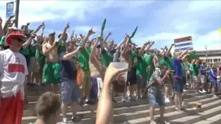 Fans Battle Song: Will Grigg's on Fire Northern Ireland Vs  Ogorek Poland