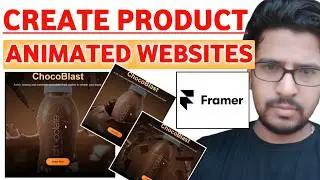 I Built an Animated Product Website in 10 Minutes using AI