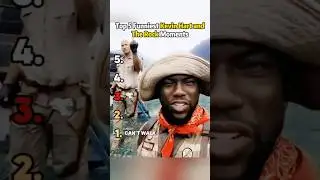 Top 5 Funniest Kevin Hart and The Rock Moments. #TheRock #KevinHart #Ranking #actor #funny