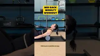 Mid Back Mobility Workout to improve spinal Flexibility, Breathing & Posture!