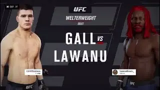 EA UFC 3 Mickey Gall vs 100 Overall CAF