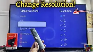 Xiaomi TV Box: How to Change Screen Resolution