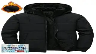 Manfinity Homme Men's Solid Color Long Sleeve Hooded Padded Coat Winter Going
