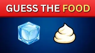 Can You Guess The Food 🤔⁉️ | Food Edition 🔥 | 2026 Emojis Challenge 🔥 