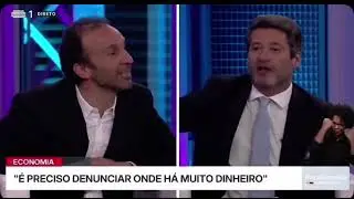 Andr&eacute; Ventura escangalha os sindicatos de esquerda em pouco mais de um minuto dizendo a pura verdade