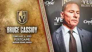 Bruce Cassidy Postgame 2/2: We Didn't Finish Well Enough To Extend The Lead