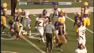 Fulton WR Xavier Hawkins takes the direct snap and goes 37 yards