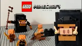 I built Malgosha from A Minecraft Movie out of Lego