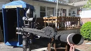 Steampunk robot heart test 2