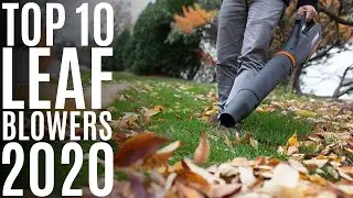 Top 10: Best Electric Leaf Blowers for 2020 / Cordless Powerful Air Blower, Sweeper, Vacuum