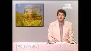 Płock - 1985 FMŻ Dziennik Telewizyjny 13 07 1985