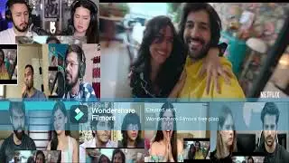 DHAMAKA - TRAILER REACTION MASHUP