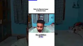 Nigerian Lawyer by Arpit Bala #shorts