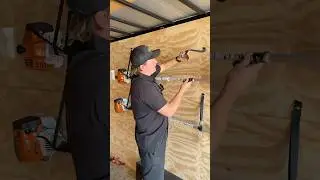 Landscaper Trailer Hack: Cheap & Effective String Trimmer Storage!