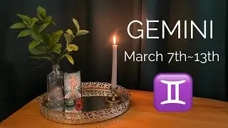 GEMINI March 2021 tarot reading - Wanting MORE !  ~ Getting recognition for your work 🔥