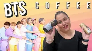 Trying BTS Coffee! Which One Taste Best, Cold Brew Americano or Hot Brew Vanilla Latte? Giveaway