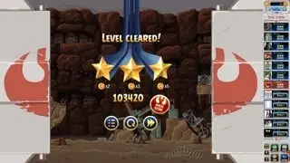 Angry Birds Star Wars Tournament Week 10 Level 2 walkthrough 3-stars