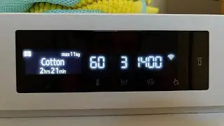 Samsung Bespoke AI WW11BB704DGW - Cotton 60&deg; with Bubble Soak - Full Cycle 