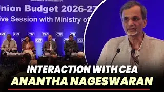 LIVE: CEA Anantha Nageswaran, officials attend post budget interactive session | India | Economy