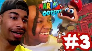 I MADE A GOOMBA TOWER |PLAYING MARIO ODYSSEY WITH MY NIECE Part 3